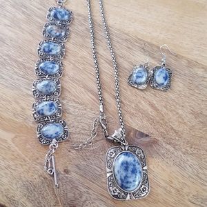 Authentic handcrafted jewelry set